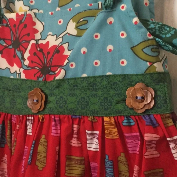 Matilda Jane knot apron dress nwot - Picture 7 of 7